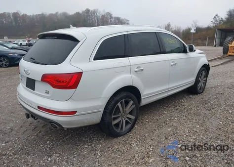 2014 Audi Q7 3.0 Tdi Premium из США, поврежденный, VIN WA1VMAFE1ED016737